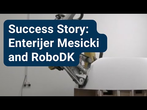 Enterijer Mesicki 与 RoboDK 借助 FANUC 机器人单元变革塞尔维亚家具制造