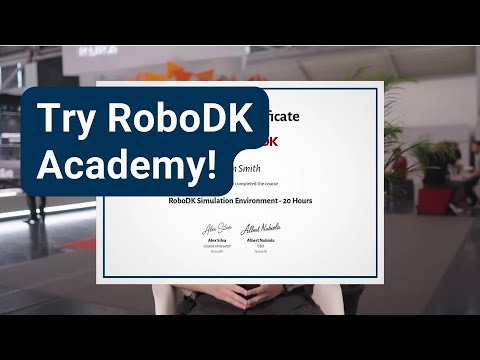 RoboDK学院：让机器人仿真与编程前所未有地简单！