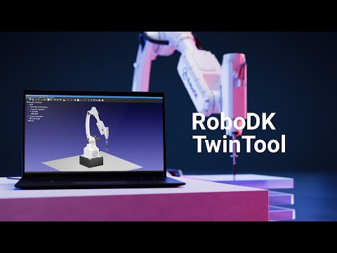 用于自动化机器人工具标定的 RoboDK TwinTool