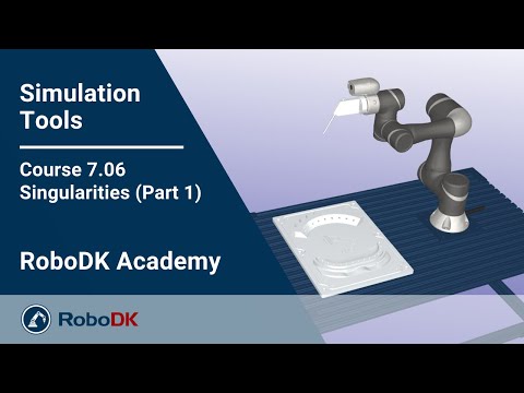 奇异点（第一部分）- 课程 7.06 - RoboDK学院