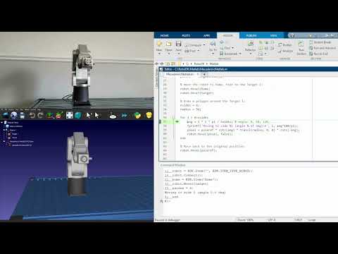 使用 MATLAB 控制 Mecademic 机器人