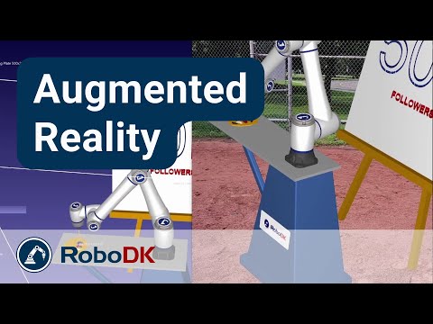 如何制作增强现实视频 - RoboDK
