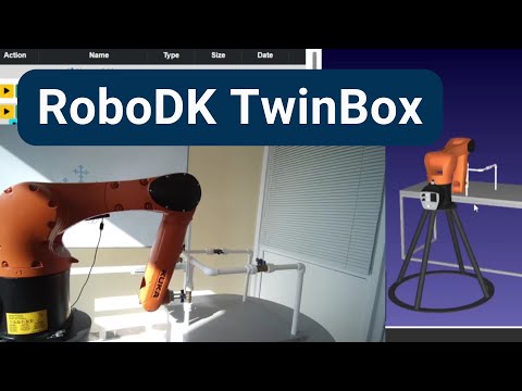 RoboDK 孪生盒