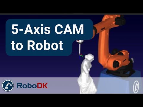 RoboDK - BobCAD-CAM 插件 - 02 - 机器人铣削