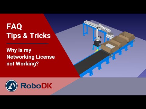 为什么我的网络许可证无法使用？ - RoboDK常见问题解答