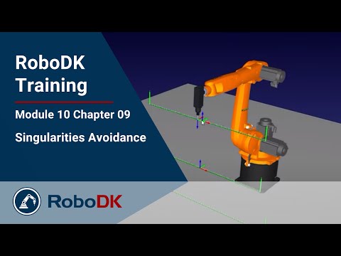 奇异点规避 - 模块10 第09章 - RoboDK专业培训
